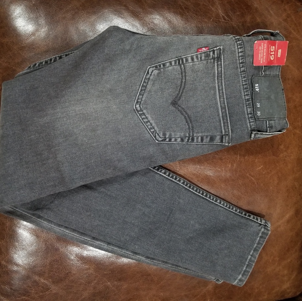 Levi's faded black 519's